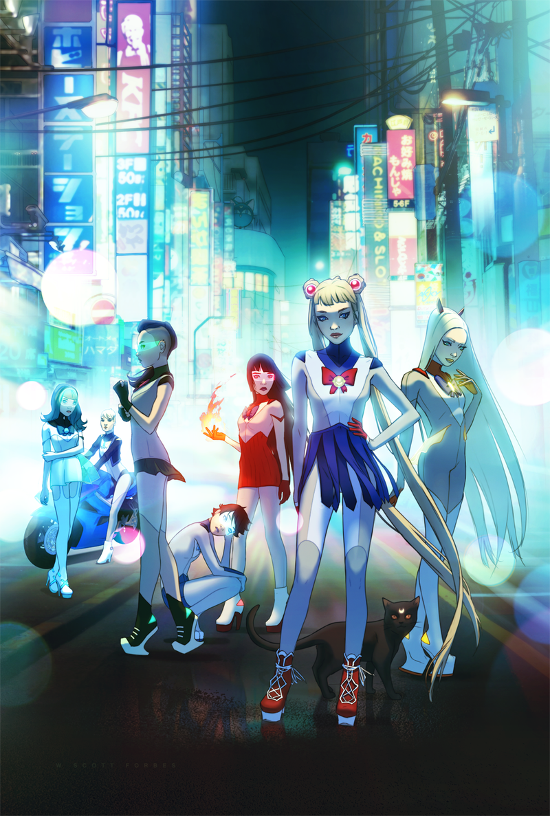 Illustration for article titled The Most Badass Sailor Moon Redesigns The Internet Has To Offer